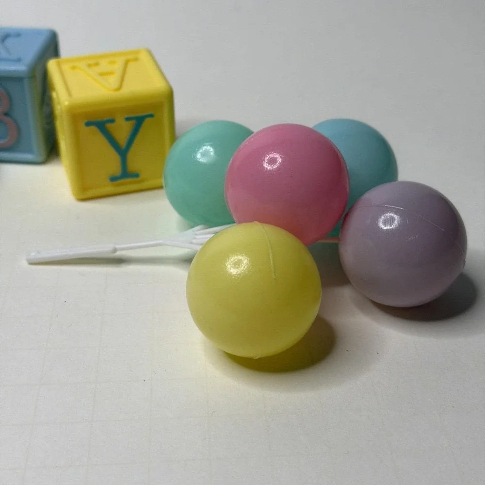 Baby Blocks Baby Shower Cake Topper Gender Reveal Party Theme